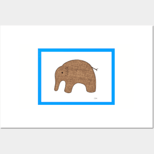 Baby Elephant #1 Posters and Art